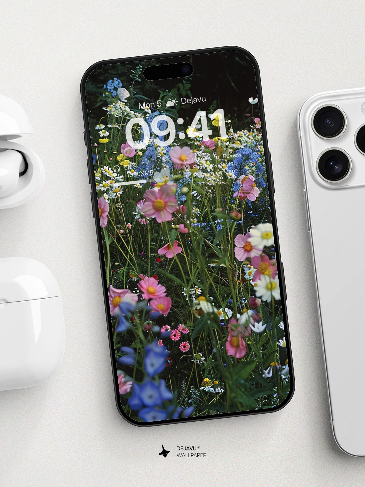 Vibrant Floral Symphony Wallpaper 8K For iPhone