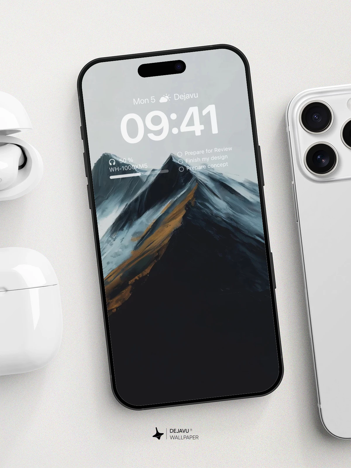 Majestic Mountain Peaks Wallpaper 8K For Phone