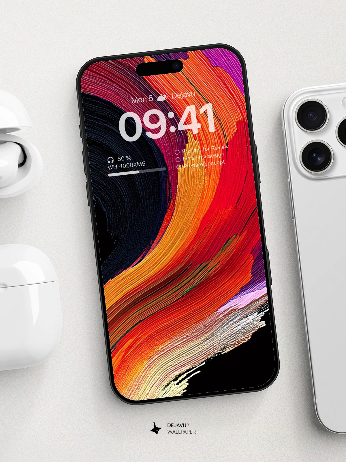 Vibrant Abstract Flow Wallpaper 8K For Phone