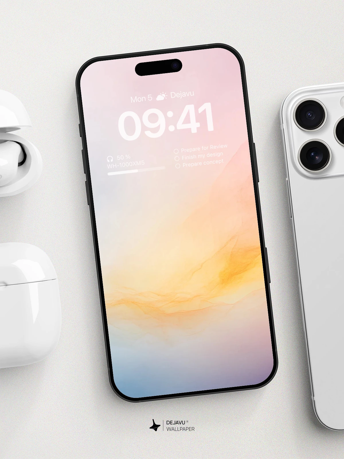 Vibrant Pastel Gradient Wallpaper 8K For Phone