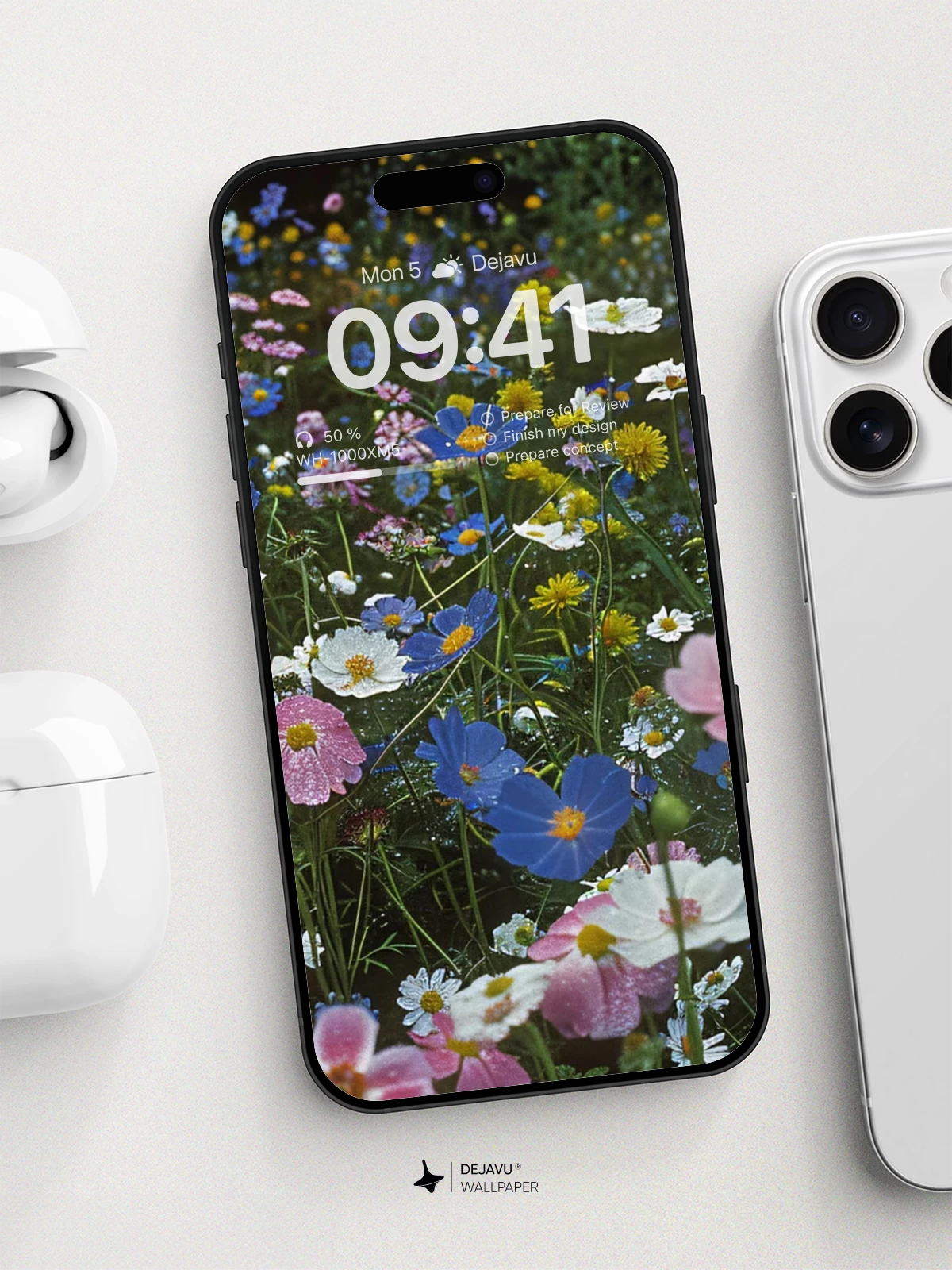 Vibrant Floral Symphony Wallpaper 8K For iPhone