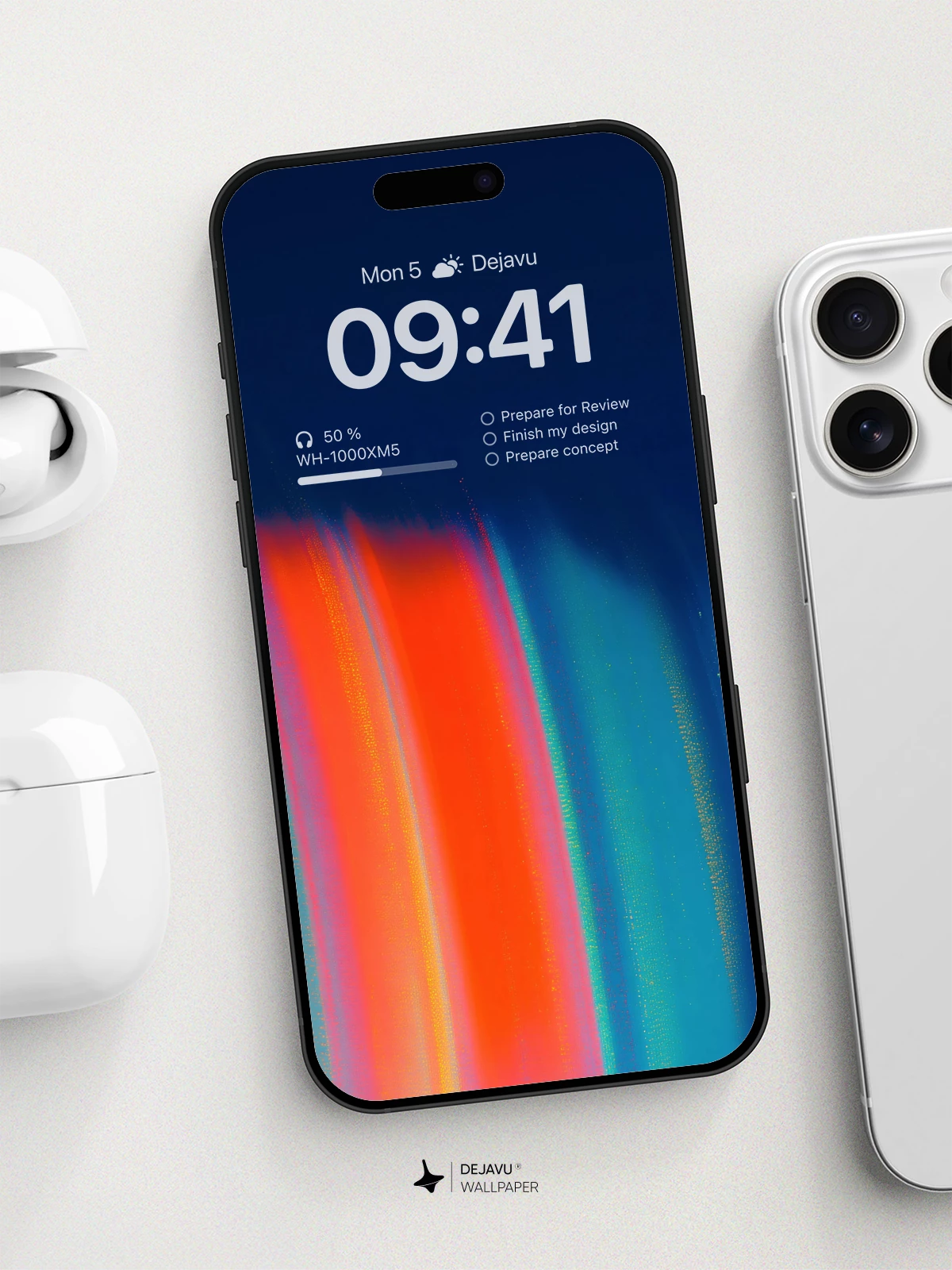 Vibrant Abstract Flow Wallpaper 8K For Phone
