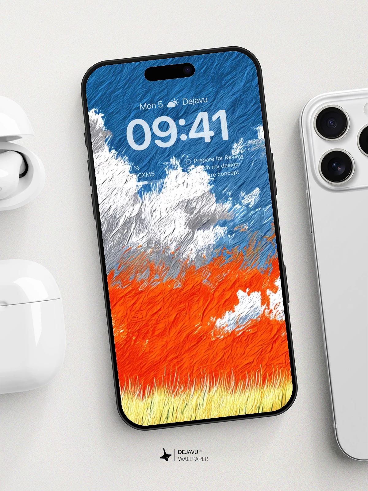 Vibrant Sunset Meadow Wallpaper 8K For Phone