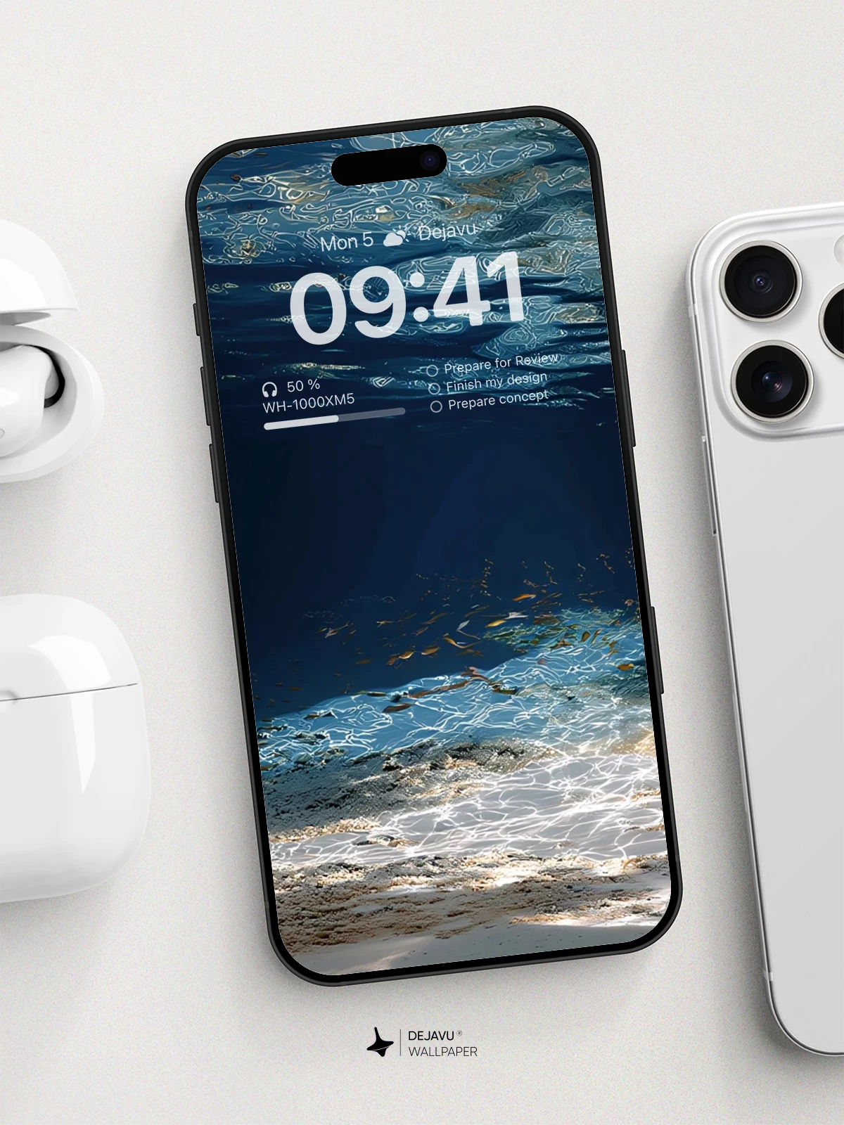 Underwater Serenity Wallpaper 8K For iPhone