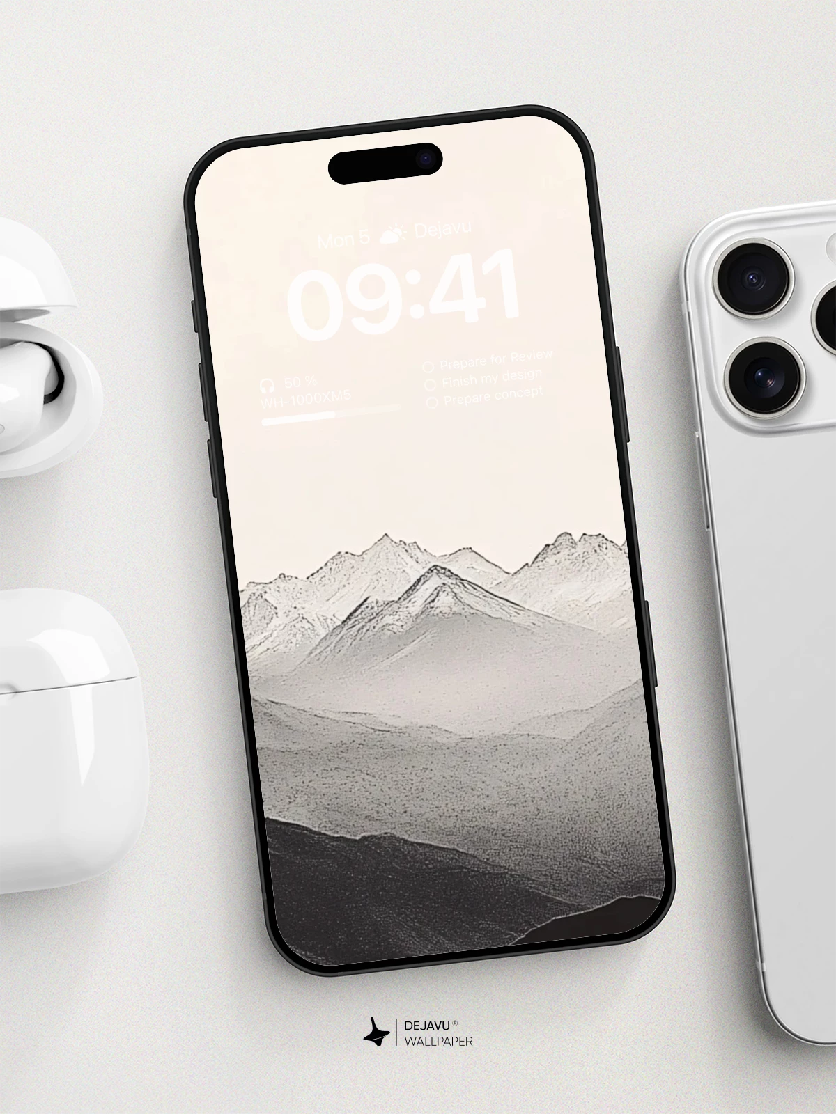 Majestic Mountain Range Wallpaper 8K For iPhone