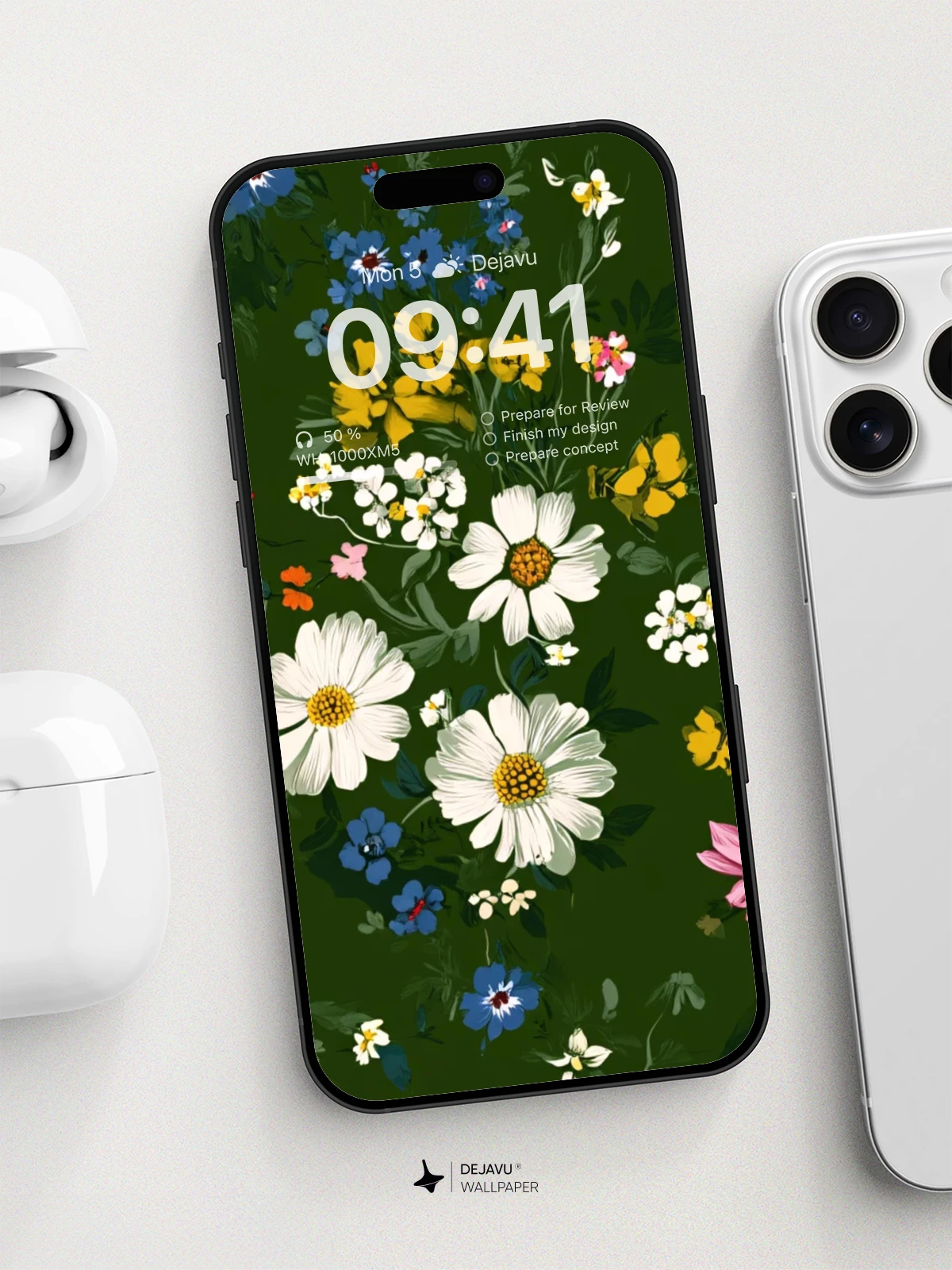 Vibrant Floral Garden Wallpaper 8K For Phone