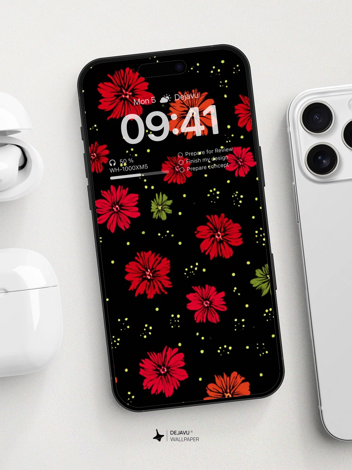 Vibrant Floral Symphony Wallpaper 8K For Phone