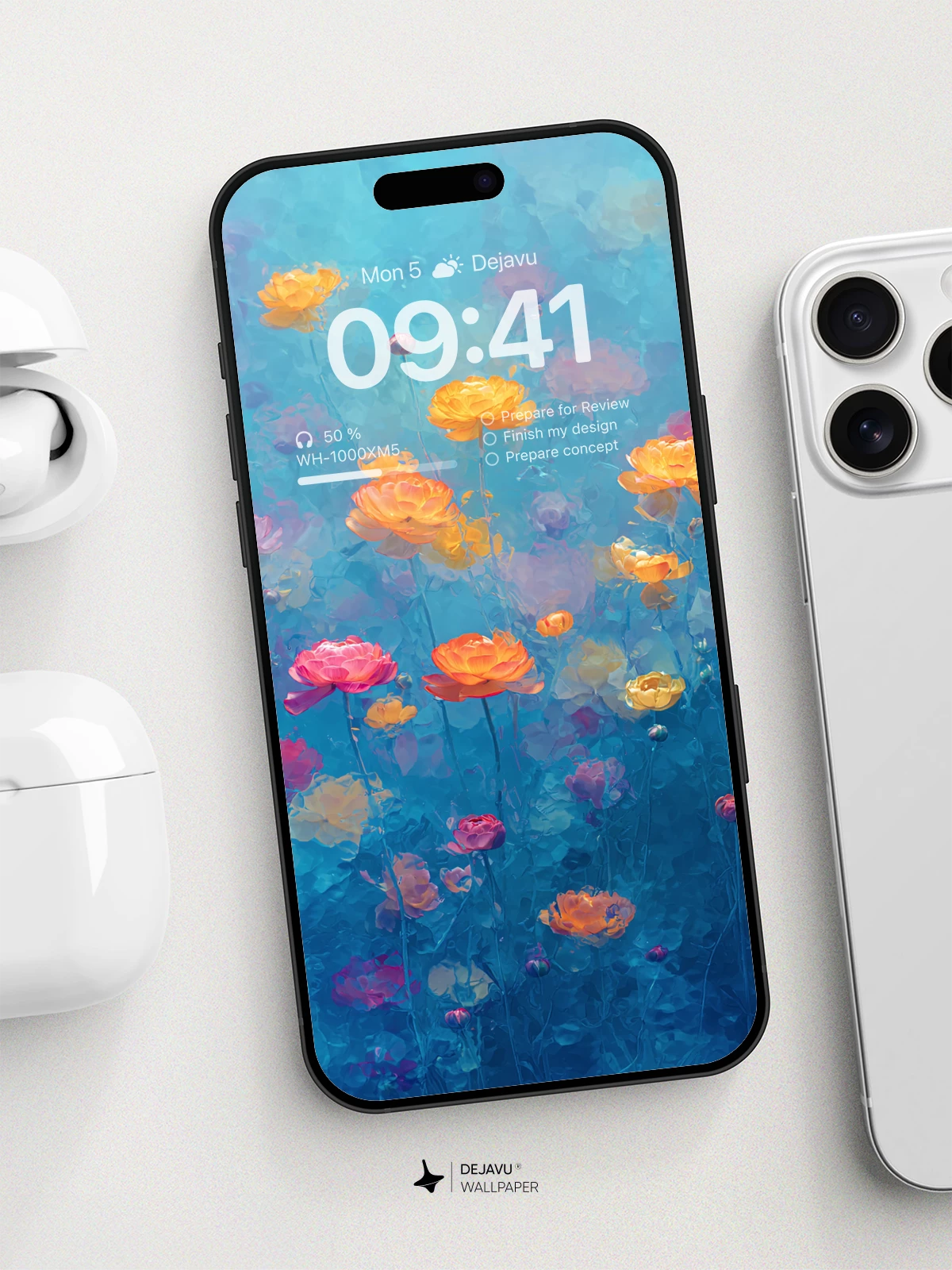 Vibrant Floral Symphony Wallpaper 8K For Phone