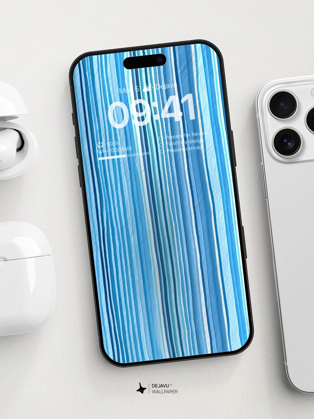 Vibrant Striped Illusion Wallpaper 8K For Mobile Devices