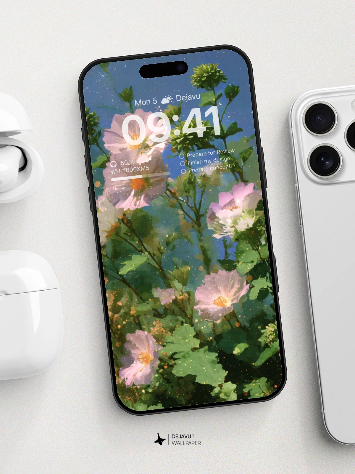 Surreal Floral Dream Wallpaper 8K For Phone