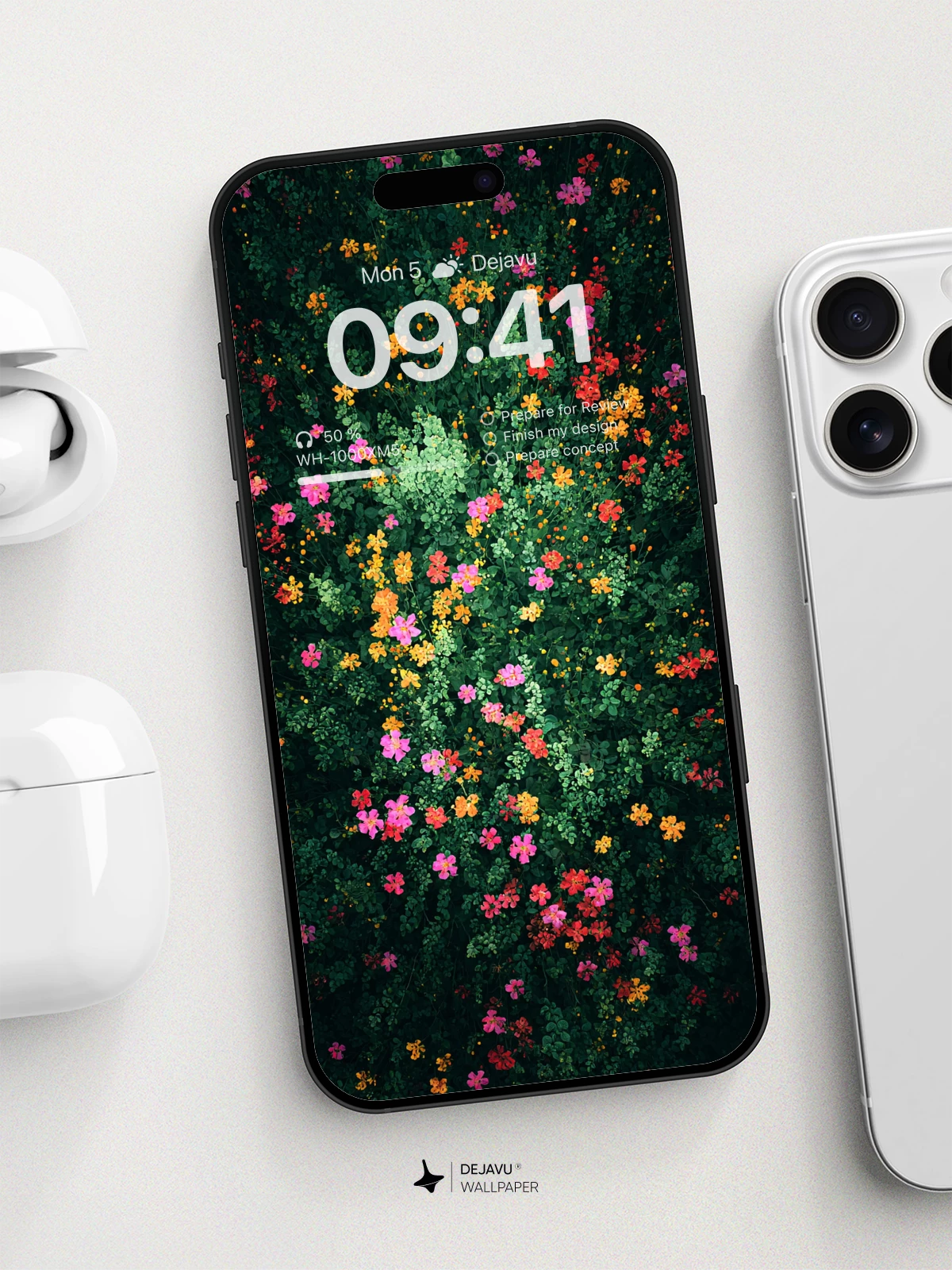 Vibrant Floral Symphony Wallpaper 8K For Phone