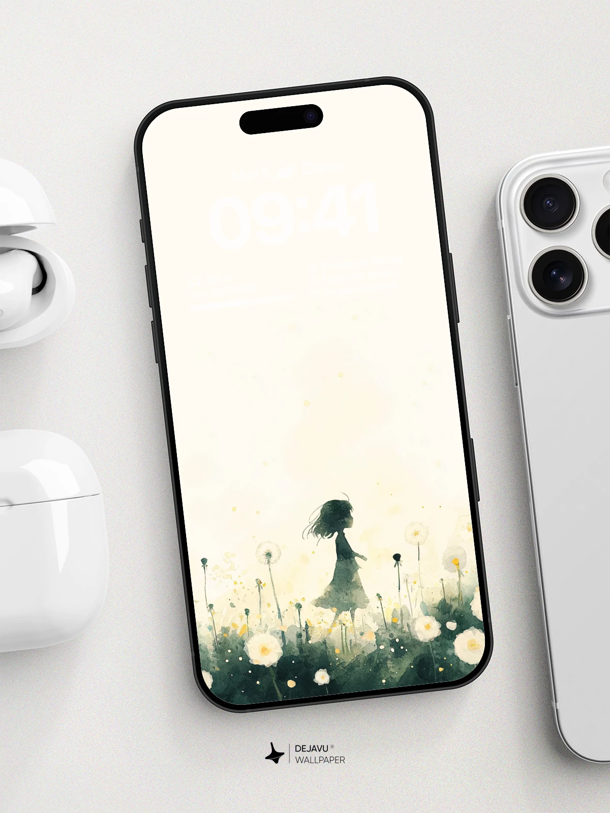 Whimsical Dandelion Field Wallpaper 8K For Phone