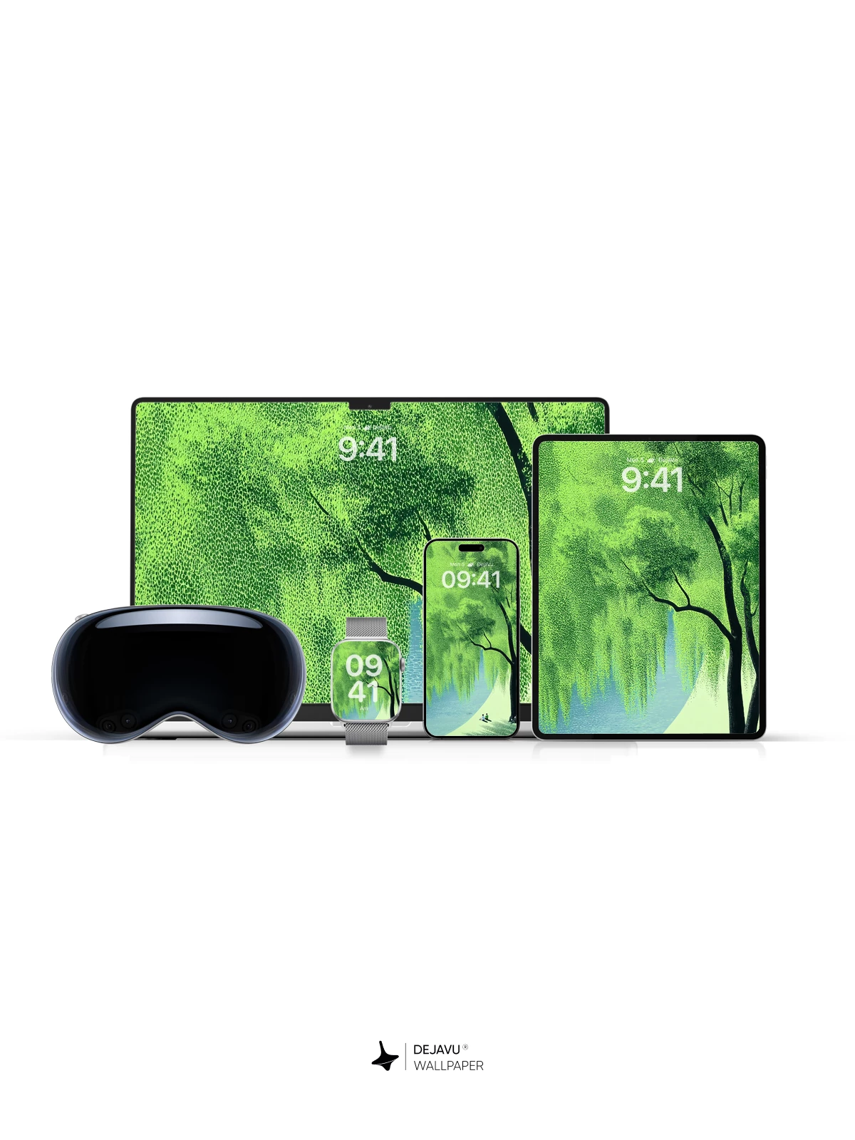 Whispering Willow Serenity Wallpaper 8K For Phone