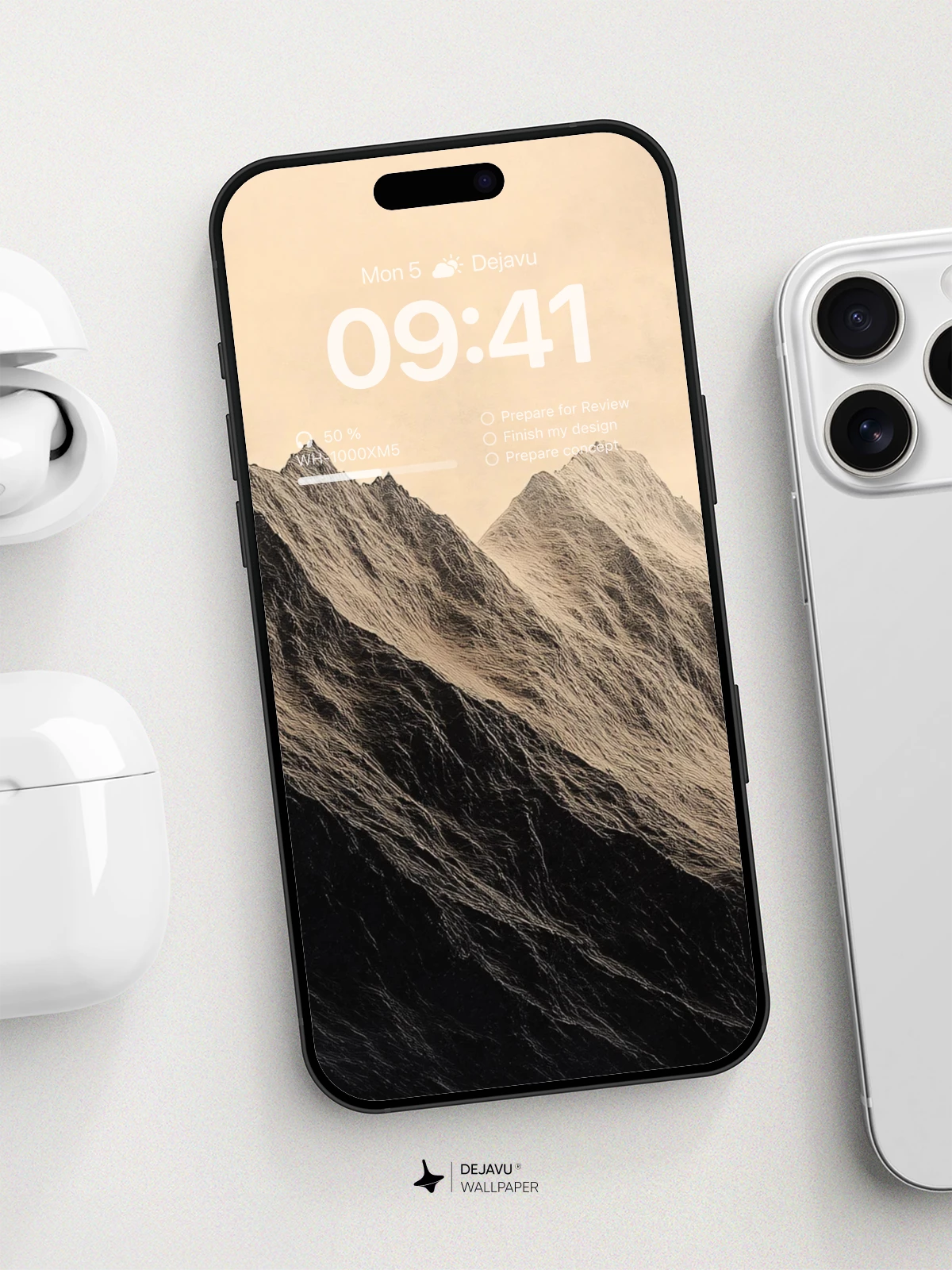 Majestic Mountain Peaks Wallpaper 8K For Phone