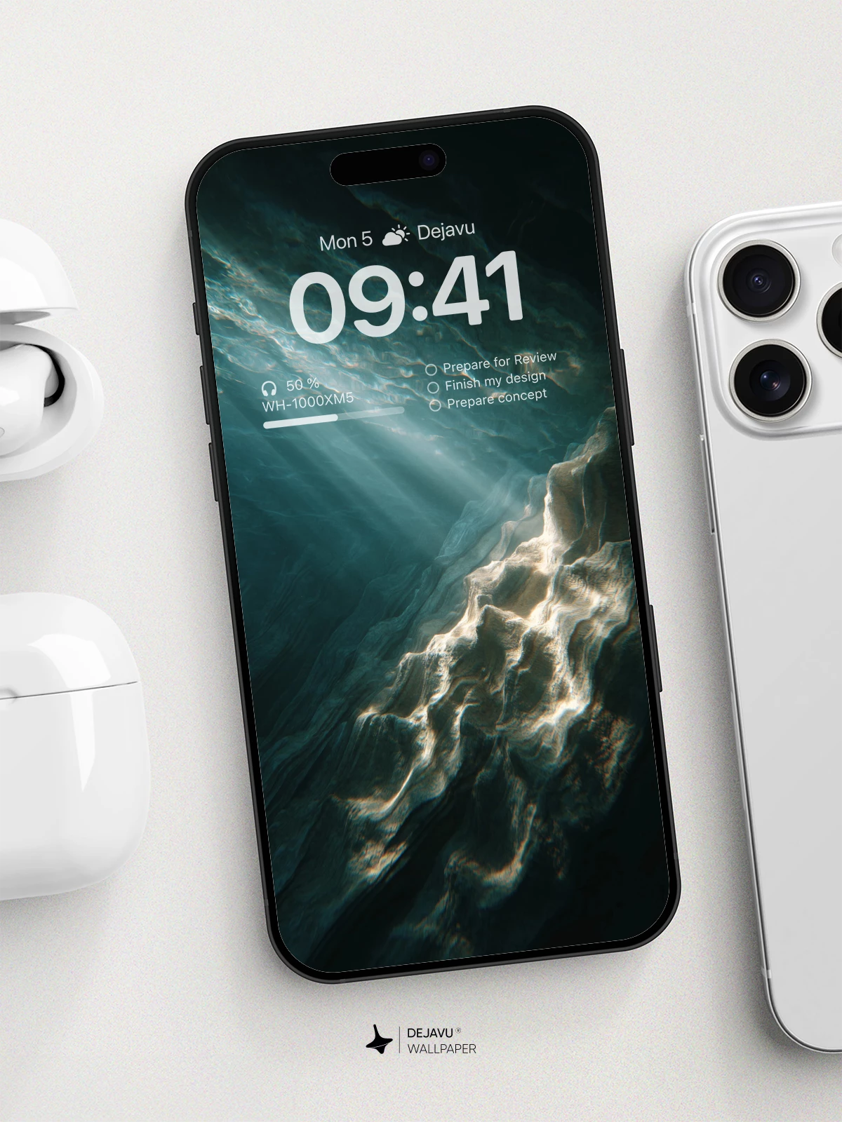 Underwater Radiance Wallpaper 8K For Phone