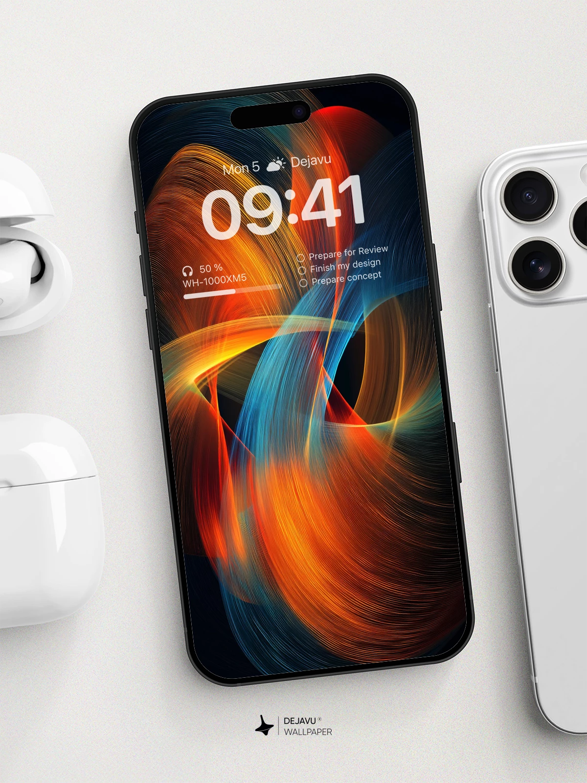 Vibrant Abstract Dance Wallpaper 8K For Phone