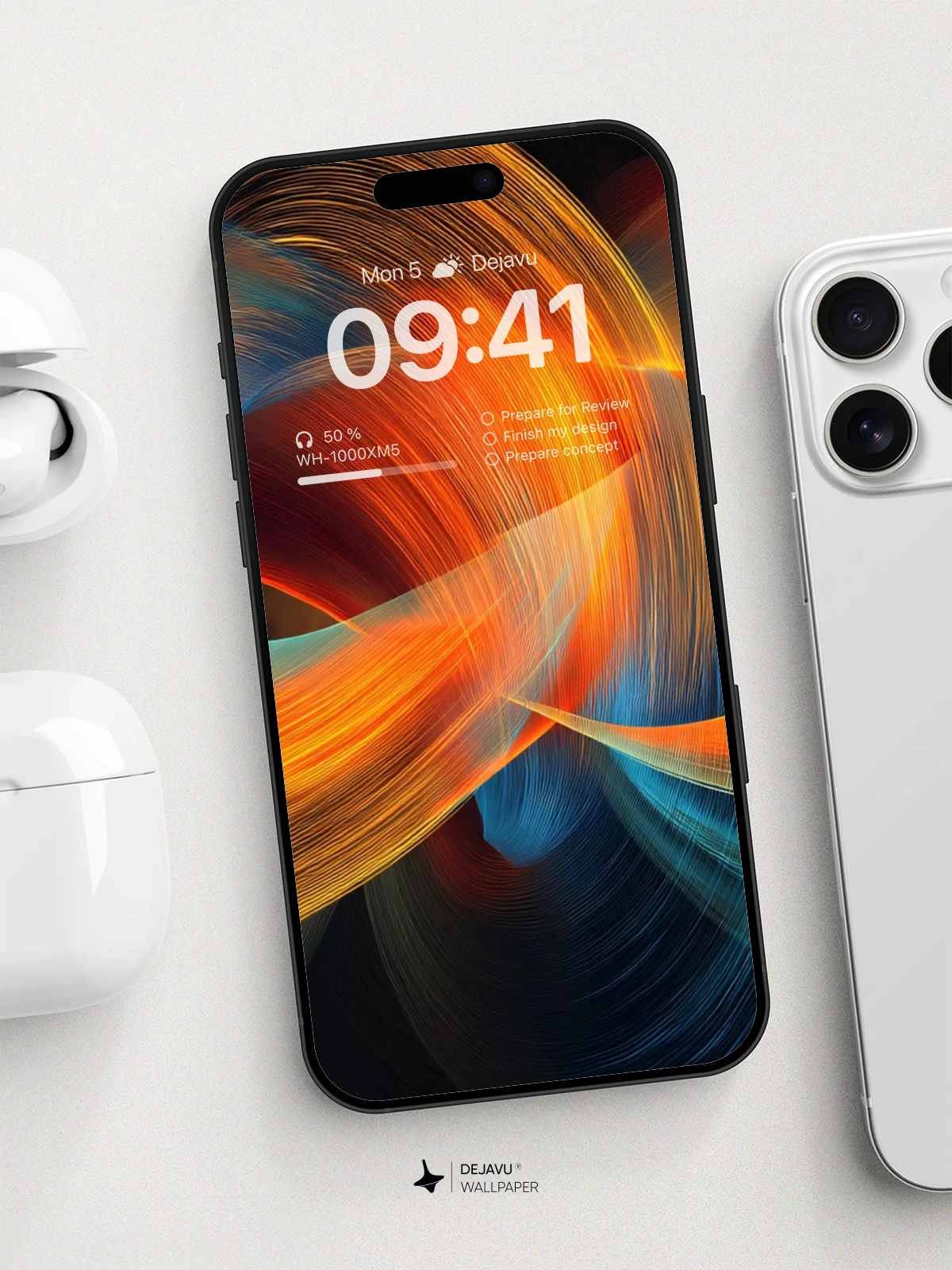 Vibrant Abstract Dance Wallpaper 8K For Phone