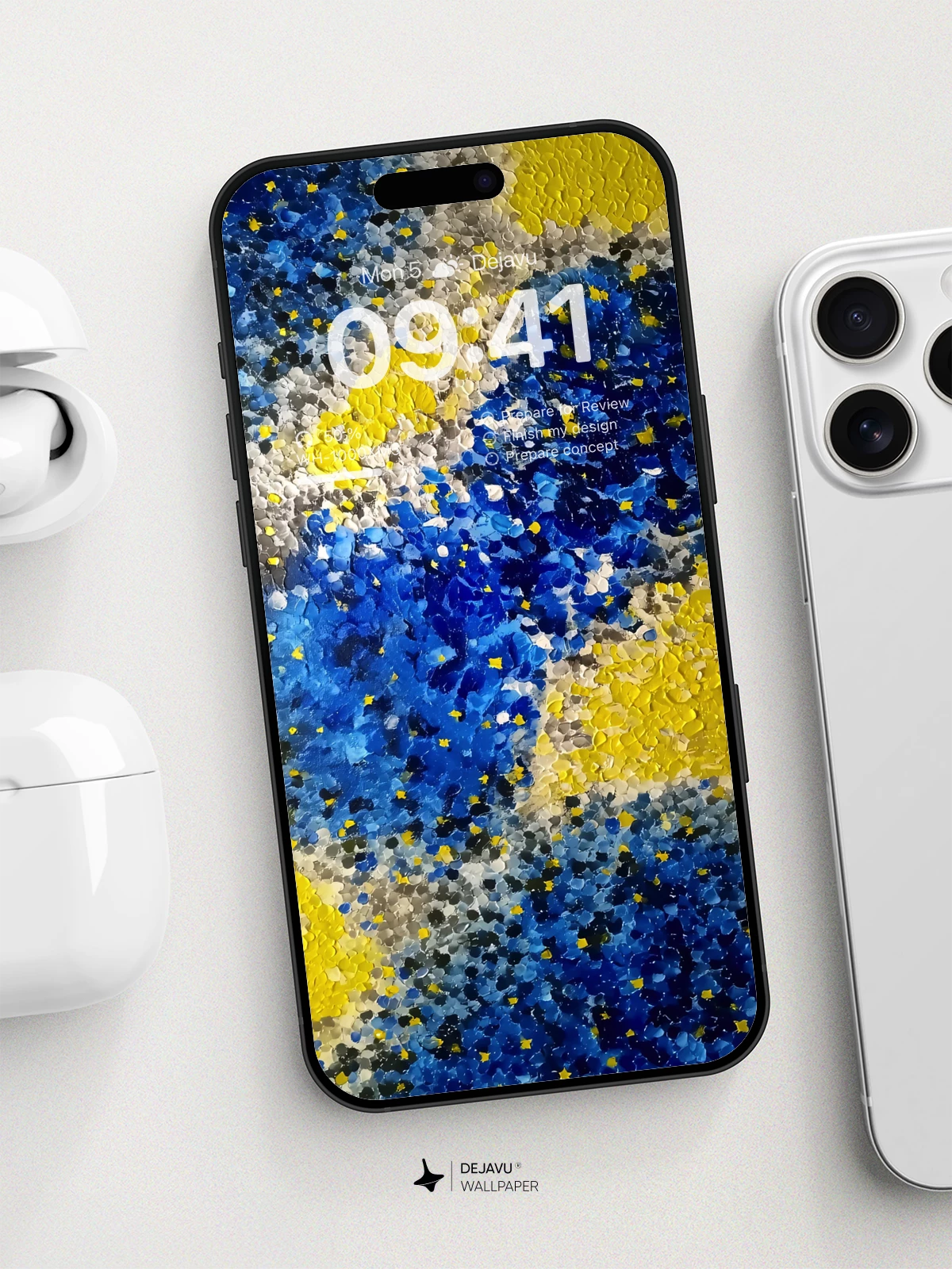 Van Gogh-Inspired Starry Night Wallpaper 8K for iPhone and Android