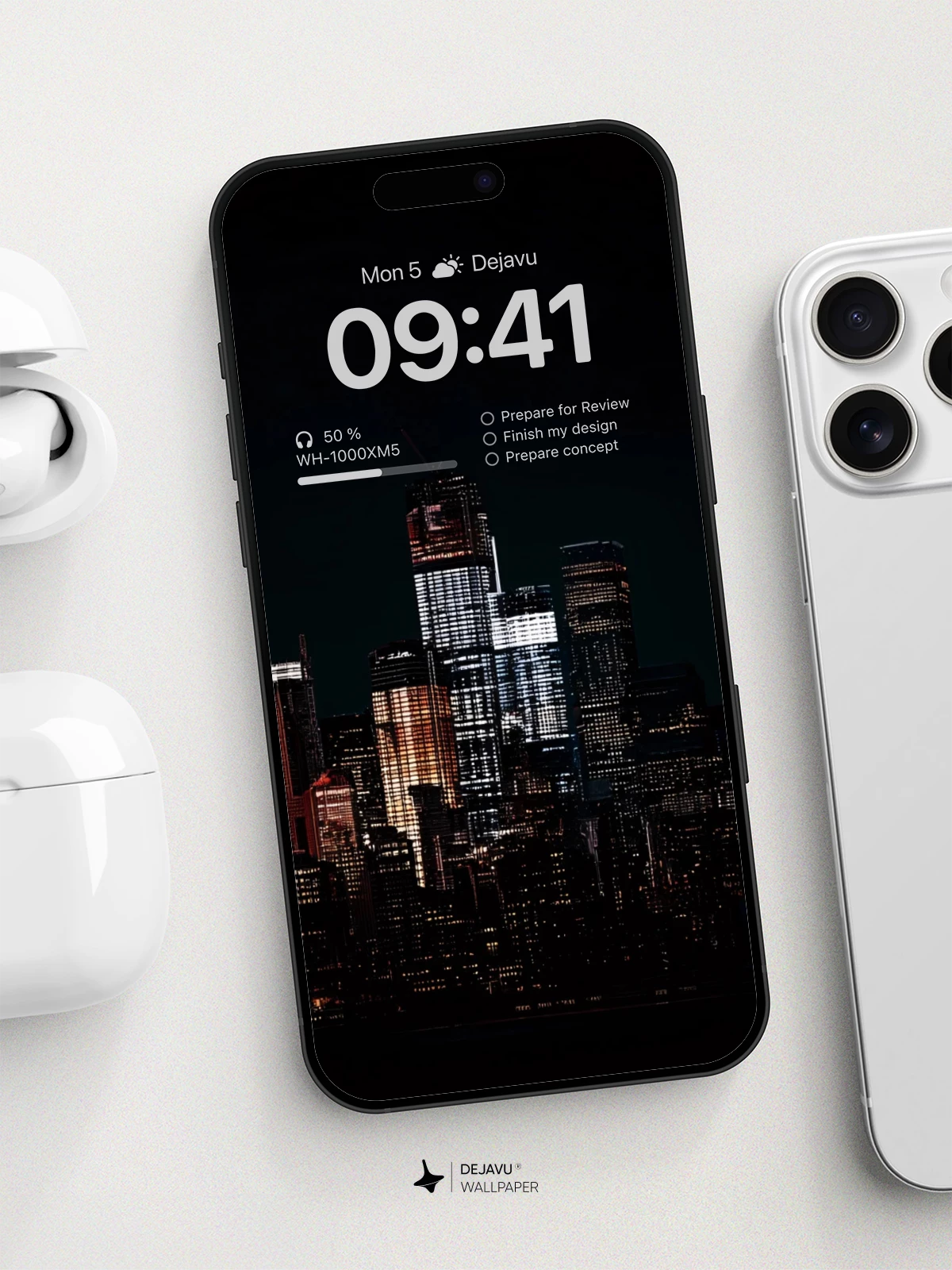 Urban Night Glow Wallpaper 8K For iPhone And Android