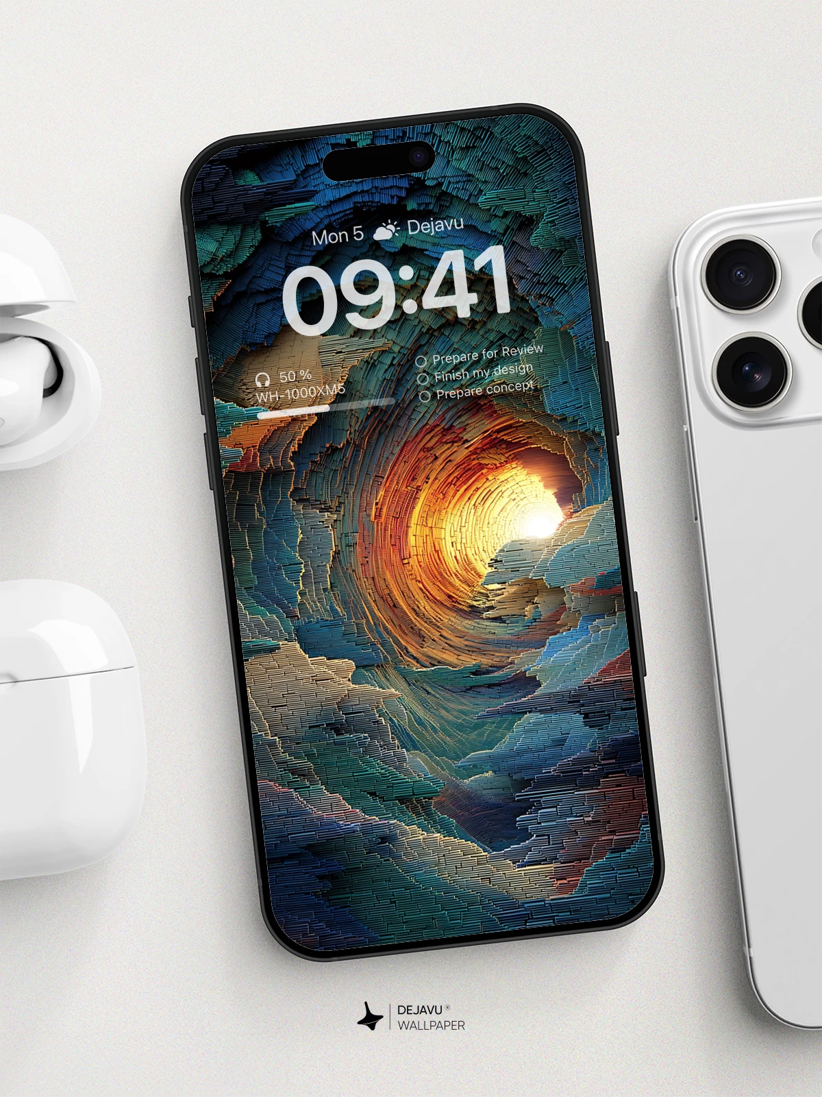 Surreal Tunnel Vision Wallpaper 8K for iPhone and Android