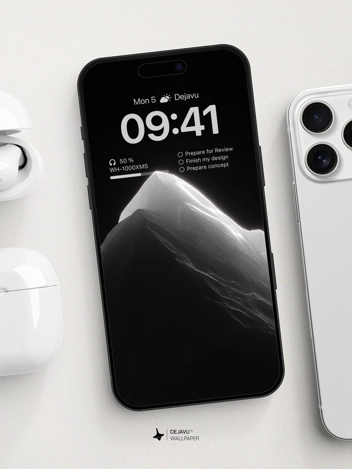 Majestic Snow-Capped Peak Wallpaper 8K for iPhone and Android