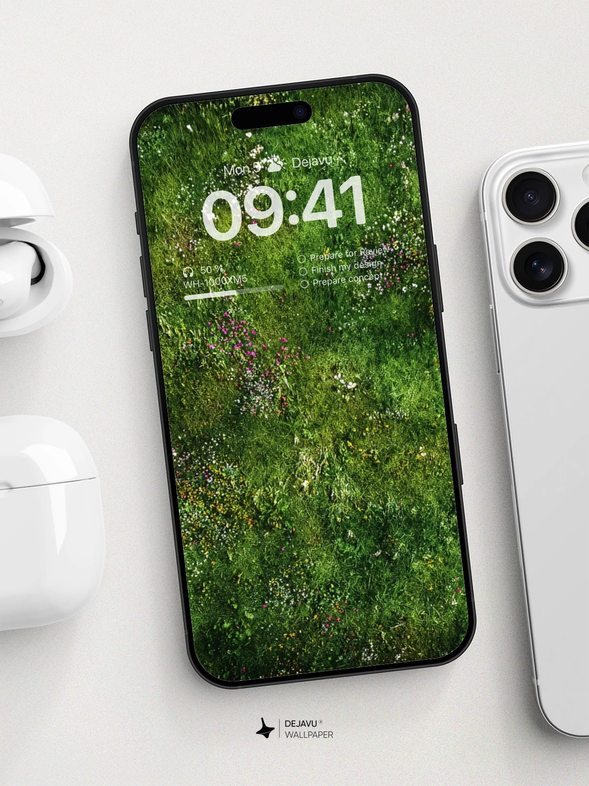 Wildflower Meadow Wallpaper 8K for iPhone and Android