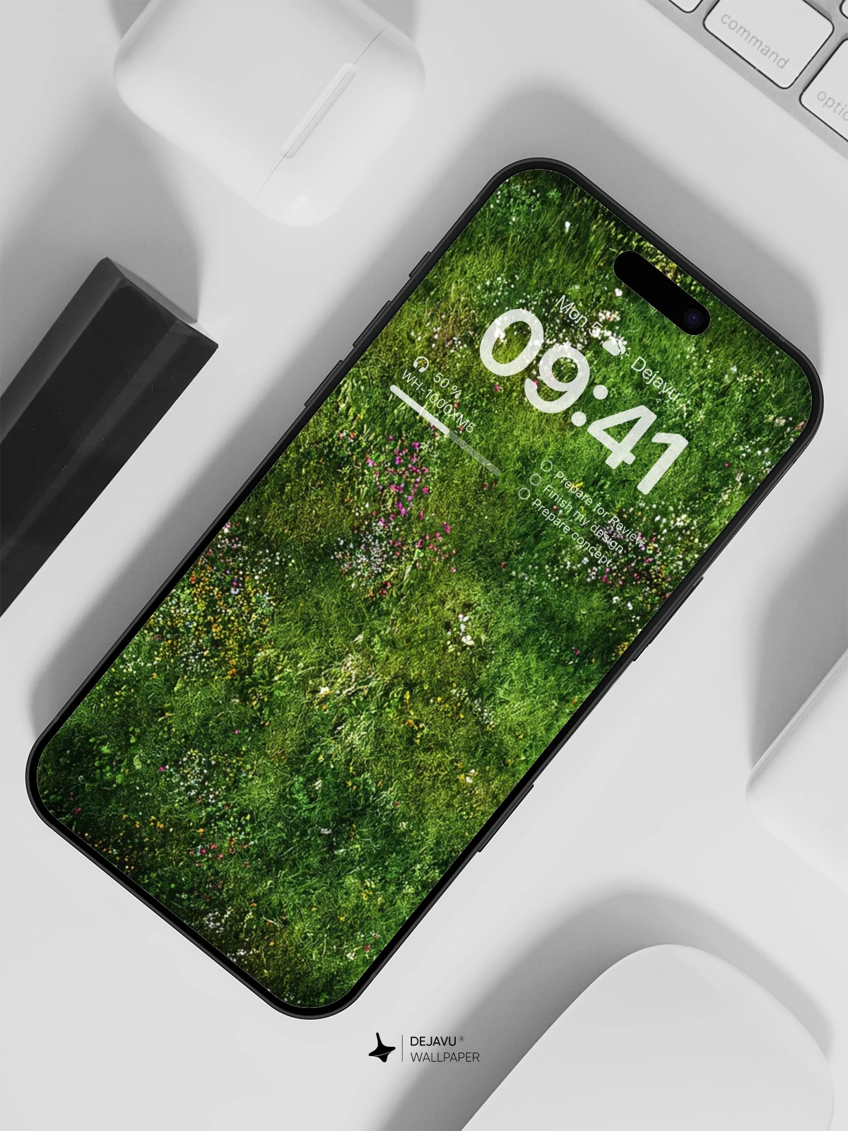 Wildflower Meadow Wallpaper 8K for iPhone and Android