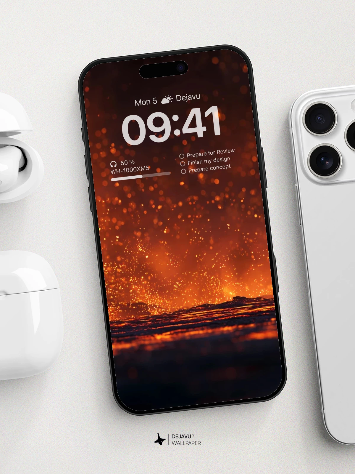 Volcanic Eruption Wallpaper 8K for iPhone and Android