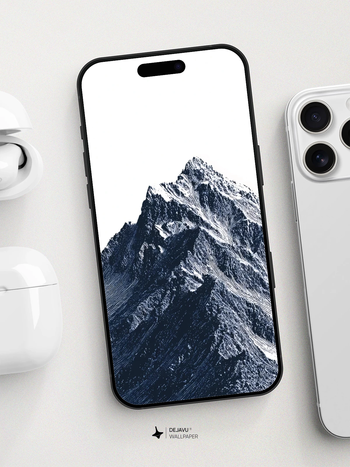 Majestic Snow-Capped Mountain Wallpaper 8K for iPhone and Android