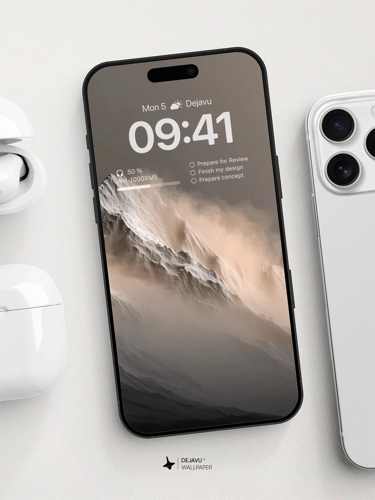 Majestic Snow-Capped Peak Wallpaper 8K for iPhone and Android