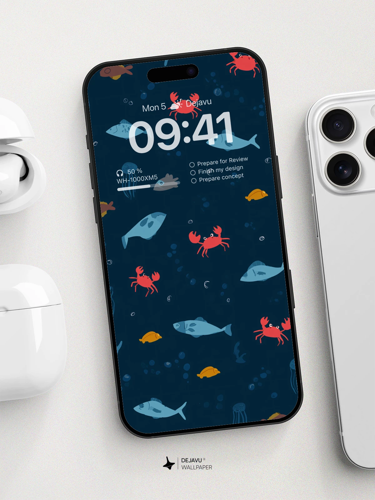 Undersea Creatures Wallpaper 8K for iPhone and Android