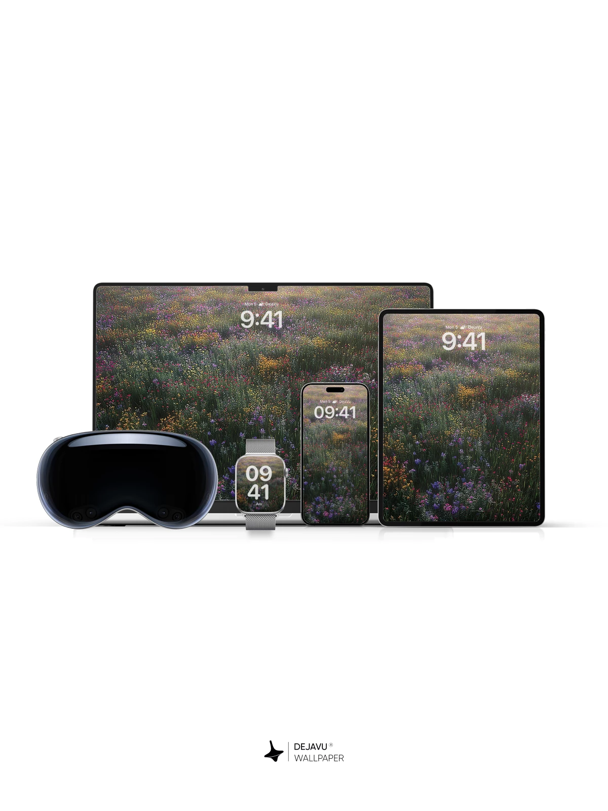 Wildflower Meadow Wallpaper 8K for iPhone and Android