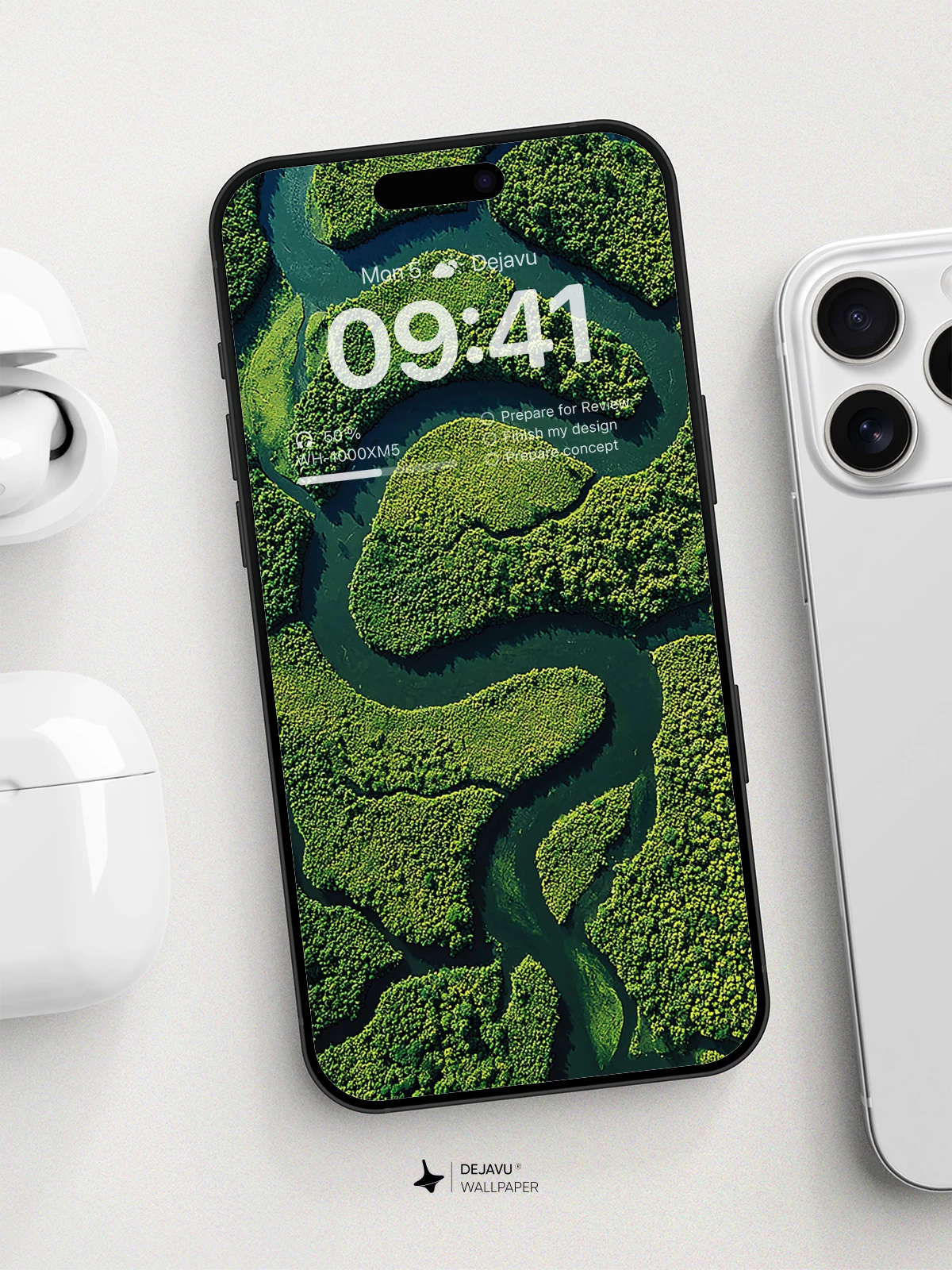 Mangrove Maze Wallpaper 8K for iPhone and Android