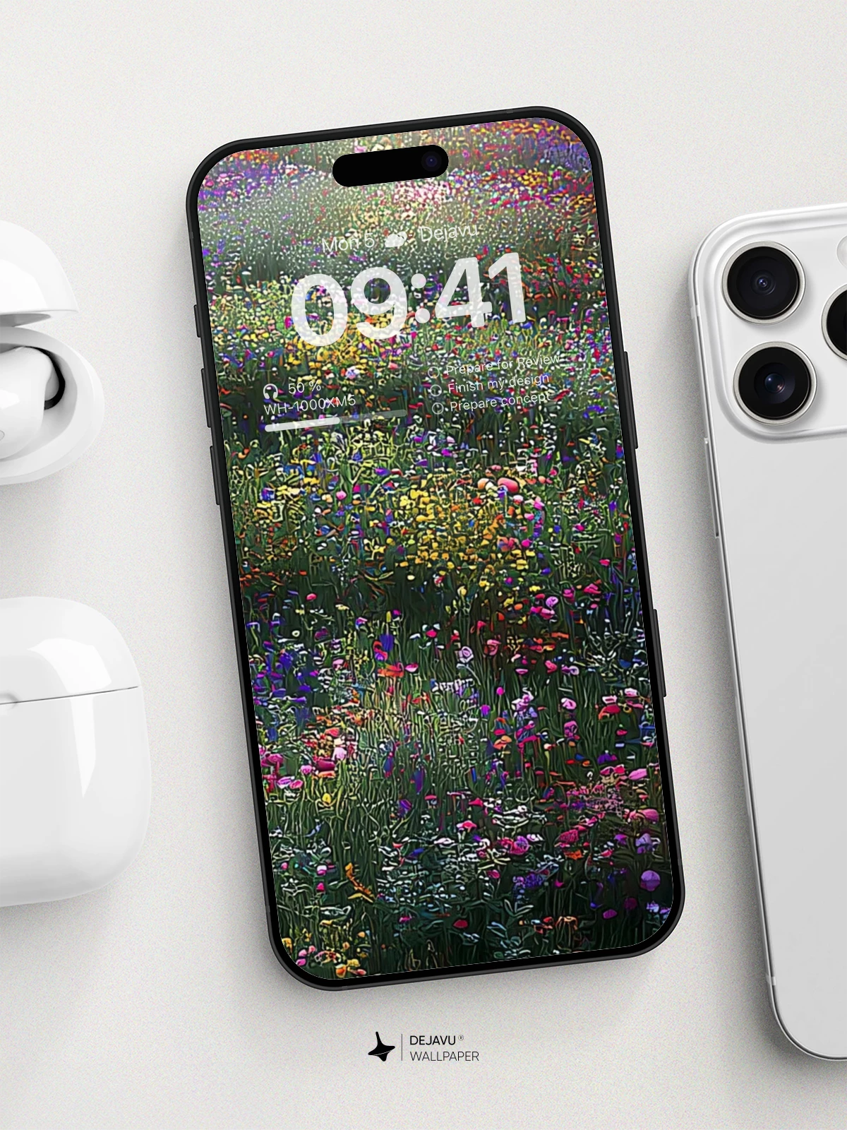 Wildflower Meadow Wallpaper 8K for iPhone and Android