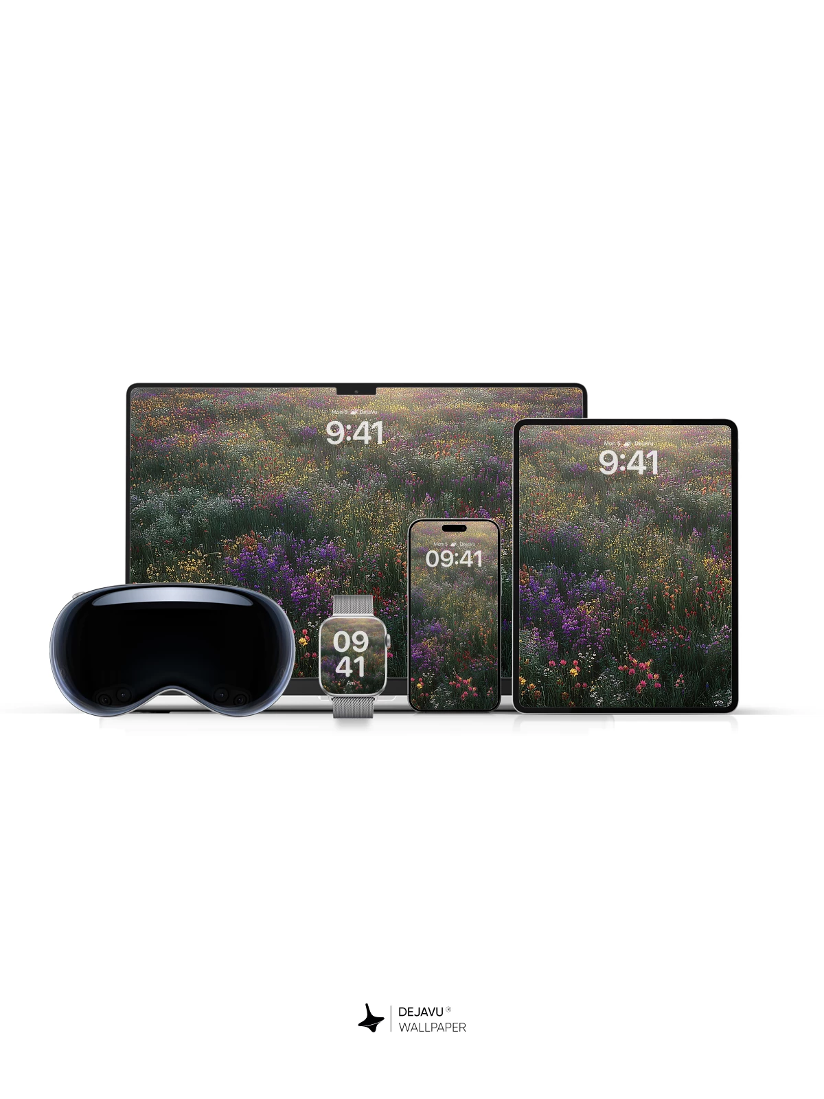 Wildflower Meadow Wallpaper 8K for iPhone and Android