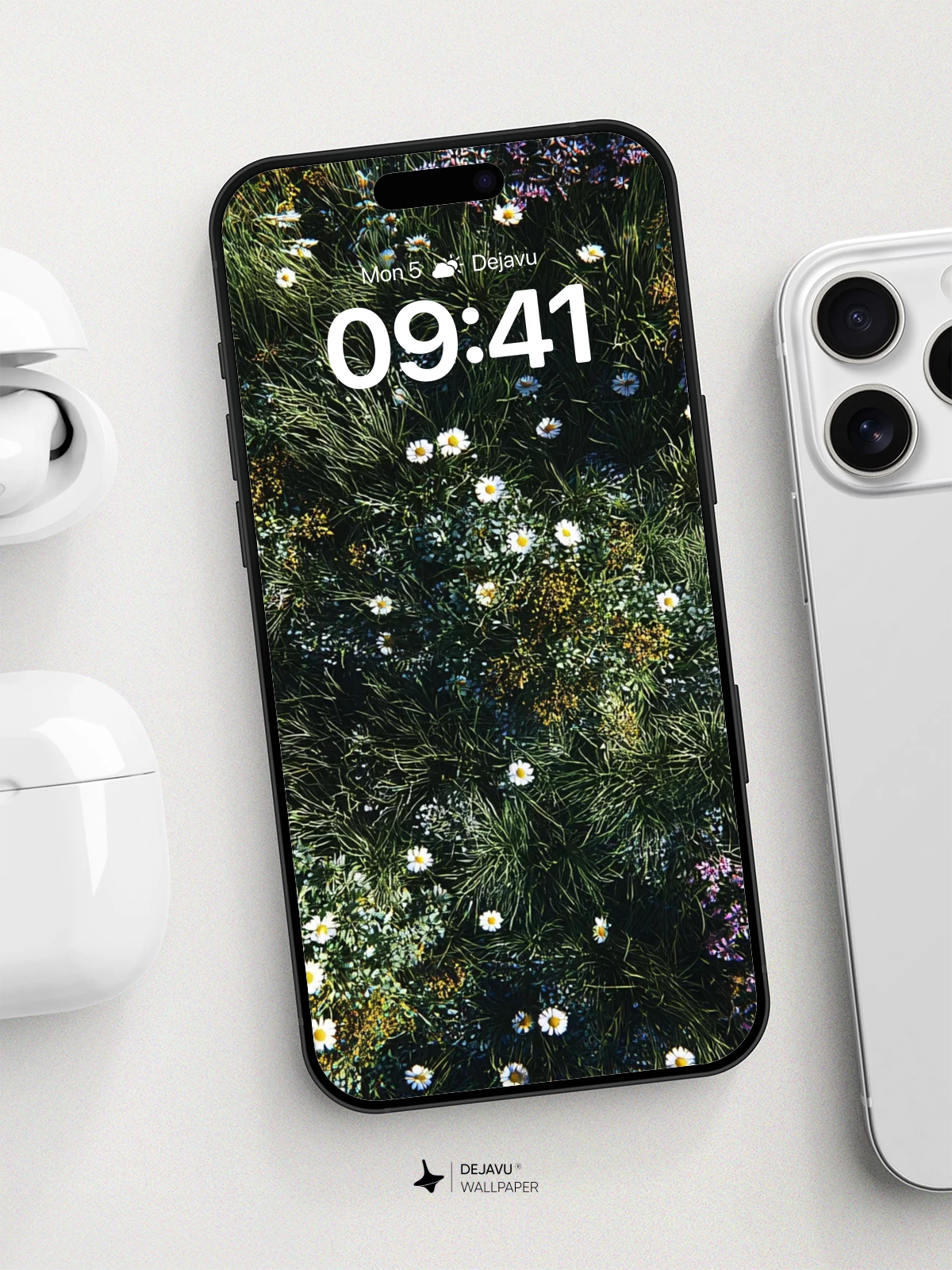 Wildflower Meadow Wallpaper 8K for iPhone and Android