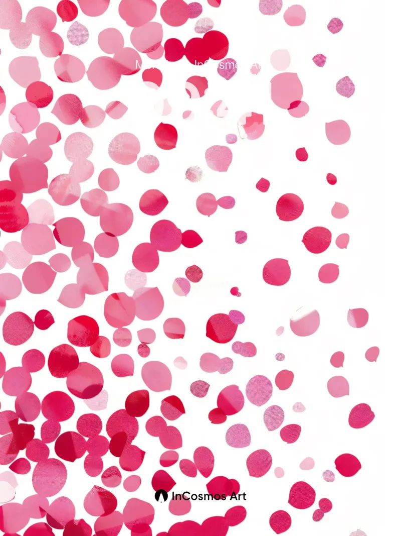 Whispering Confetti Wallpaper with Floating Dots