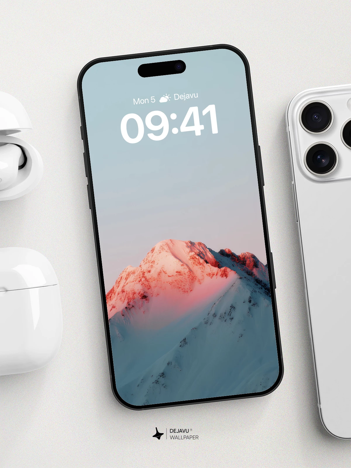 Alpine Sunrise Mountain Wallpaper 8K for iPhone and Android