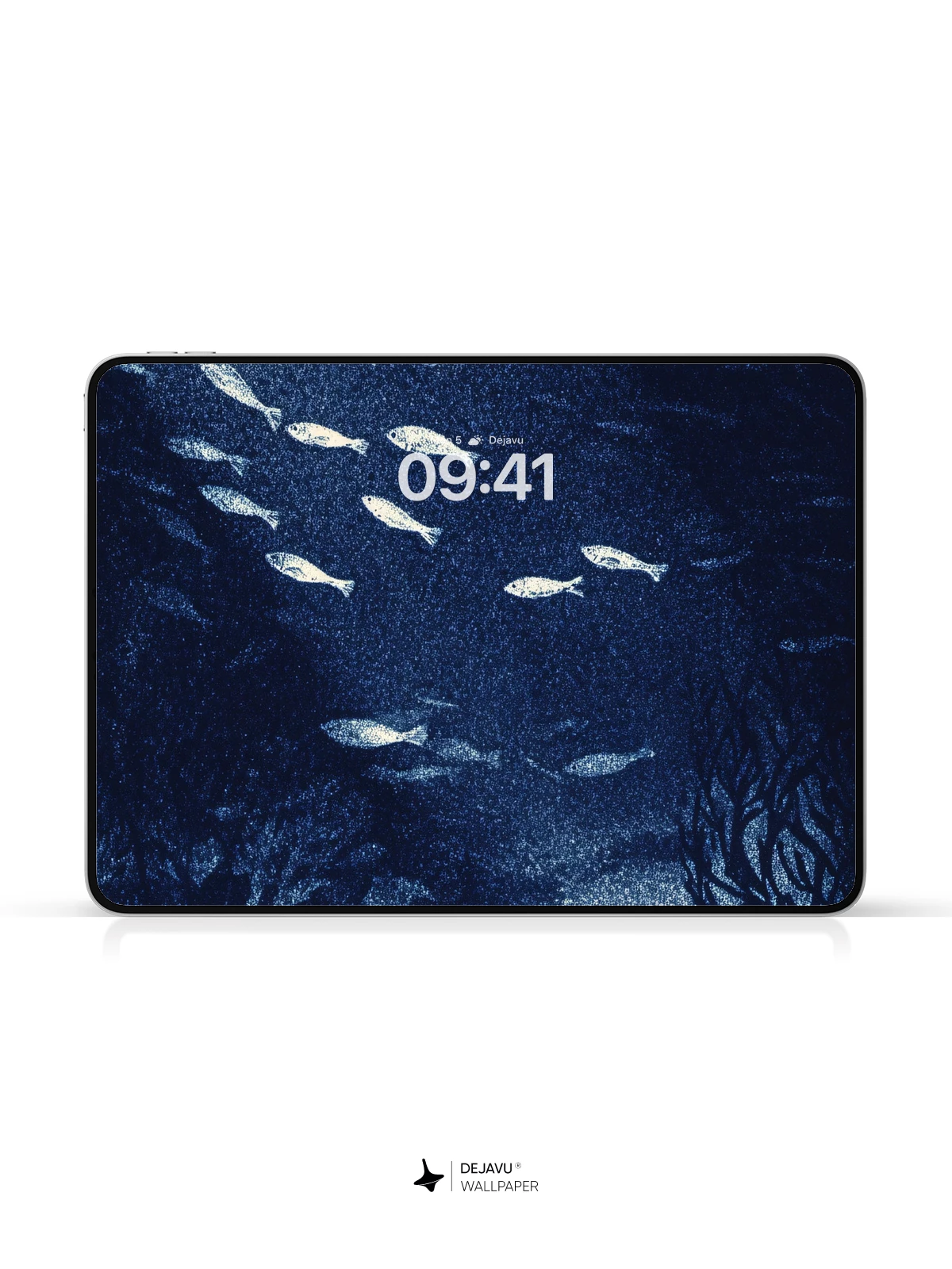 Deep Blue Ocean Depths Wallpaper 8K for iPhone and Android