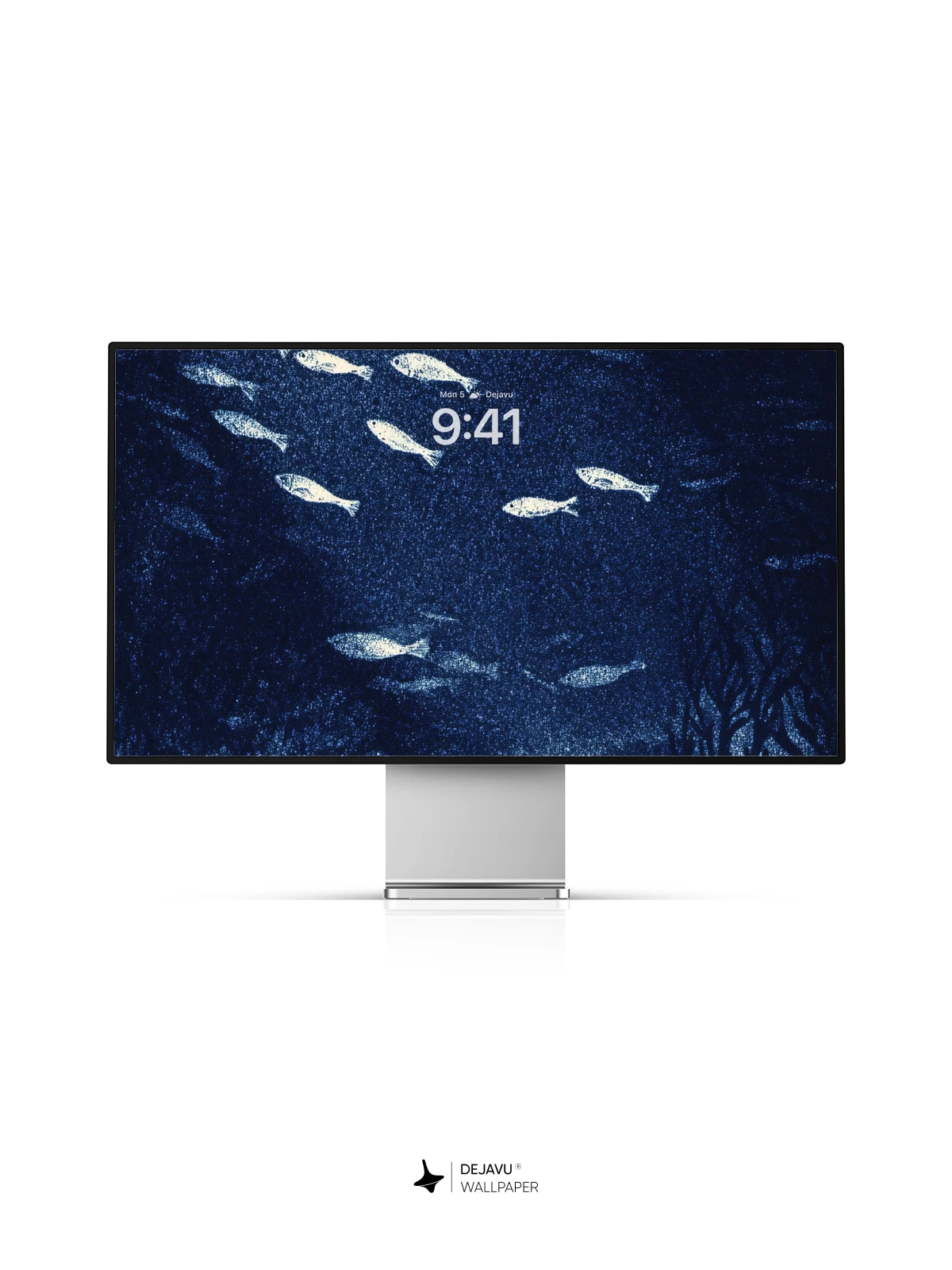 Deep Blue Ocean Depths Wallpaper 8K for iPhone and Android