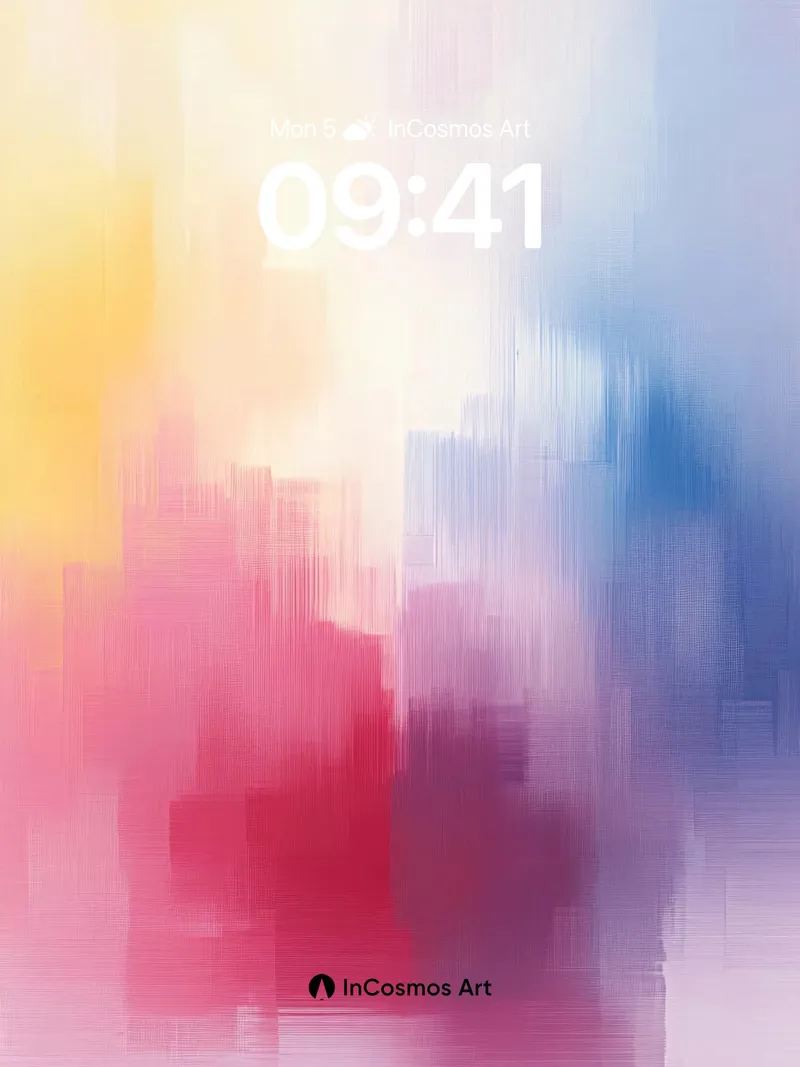 Luminous Veil Wallpaper with Ethereal Hues