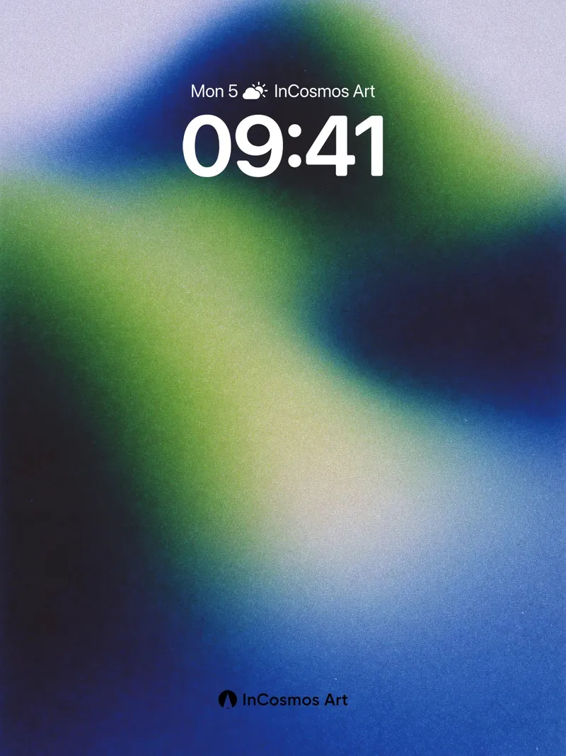 Serenity Flow Wallpaper with Ethereal Hues