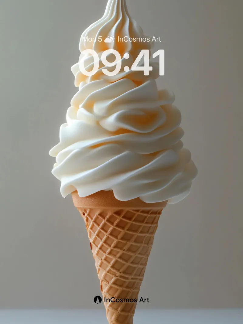 Sculpted Cream Wallpaper with Golden Light