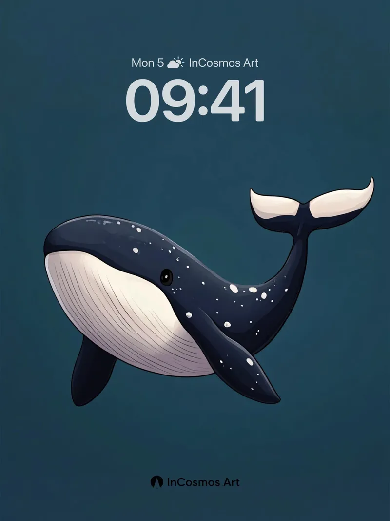 Whispering Depths Wallpaper with Starlit Skin