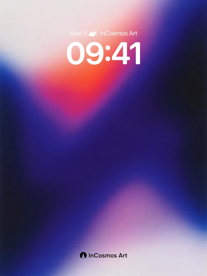 Neon Mirage Wallpaper with Ethereal Flow