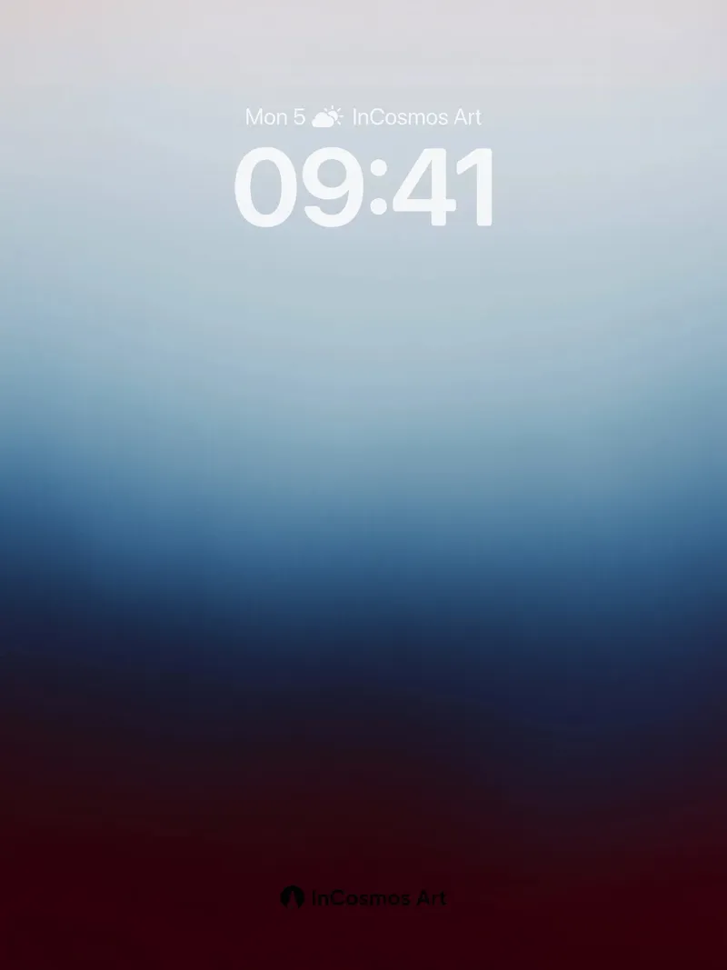 Muted Horizon Wallpaper with Ethereal Gradient