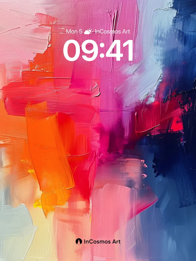 Crimson Pulse Wallpaper with Electric Veins