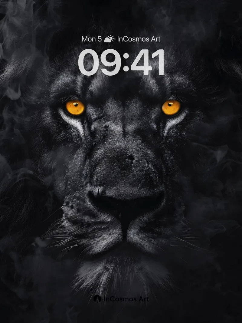 Shadowed Gaze Wallpaper with Smoldering Eyes