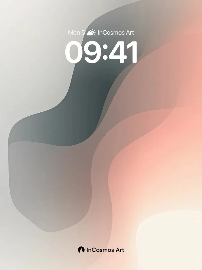 Serenity Flow Wallpaper with Ethereal Hues