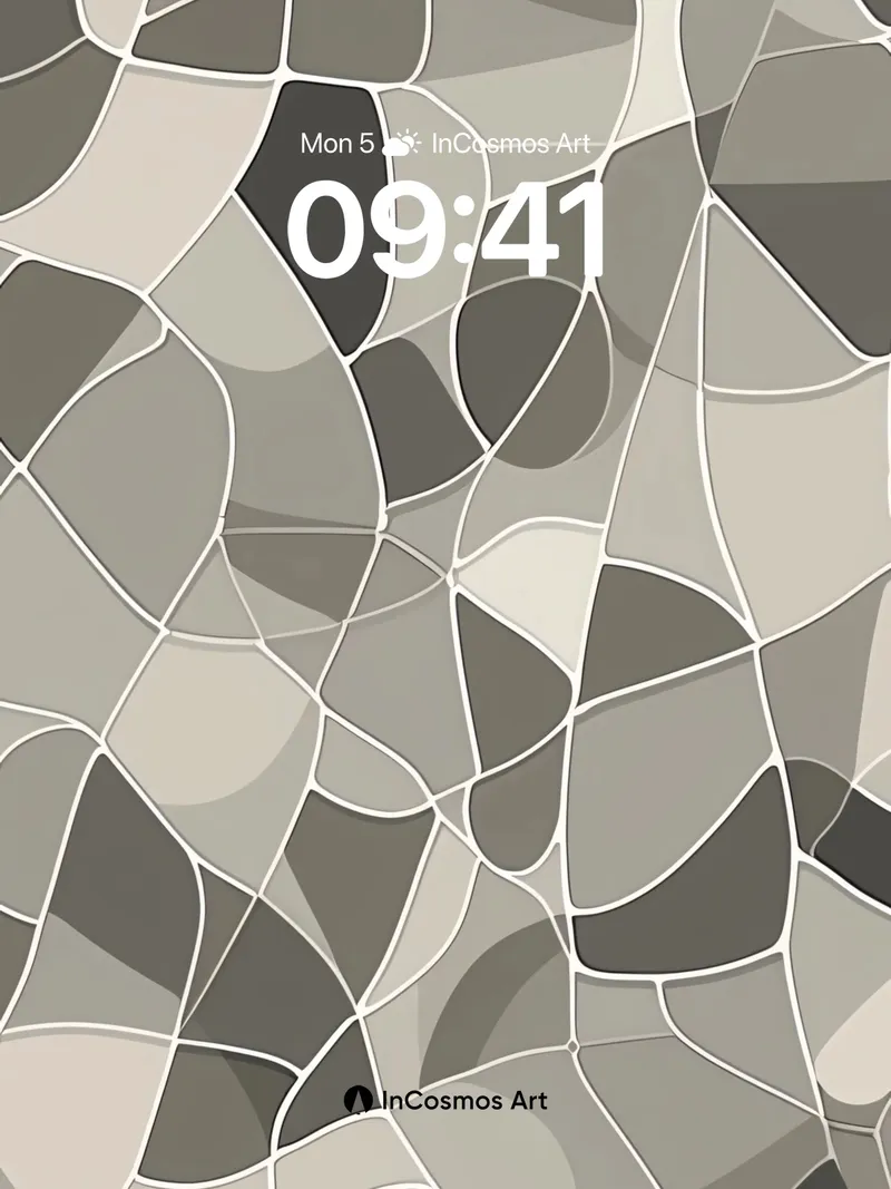 Stone Vein Wallpaper with Liquid Light
